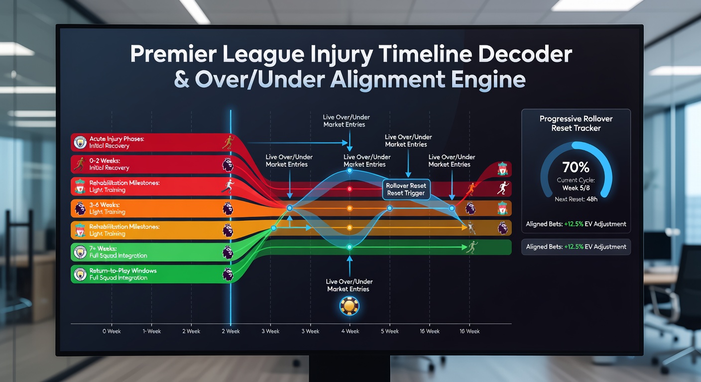 Analyse von Verletzungsdaten in der Premier League und deren Einfluss auf Live-Wettmärkte