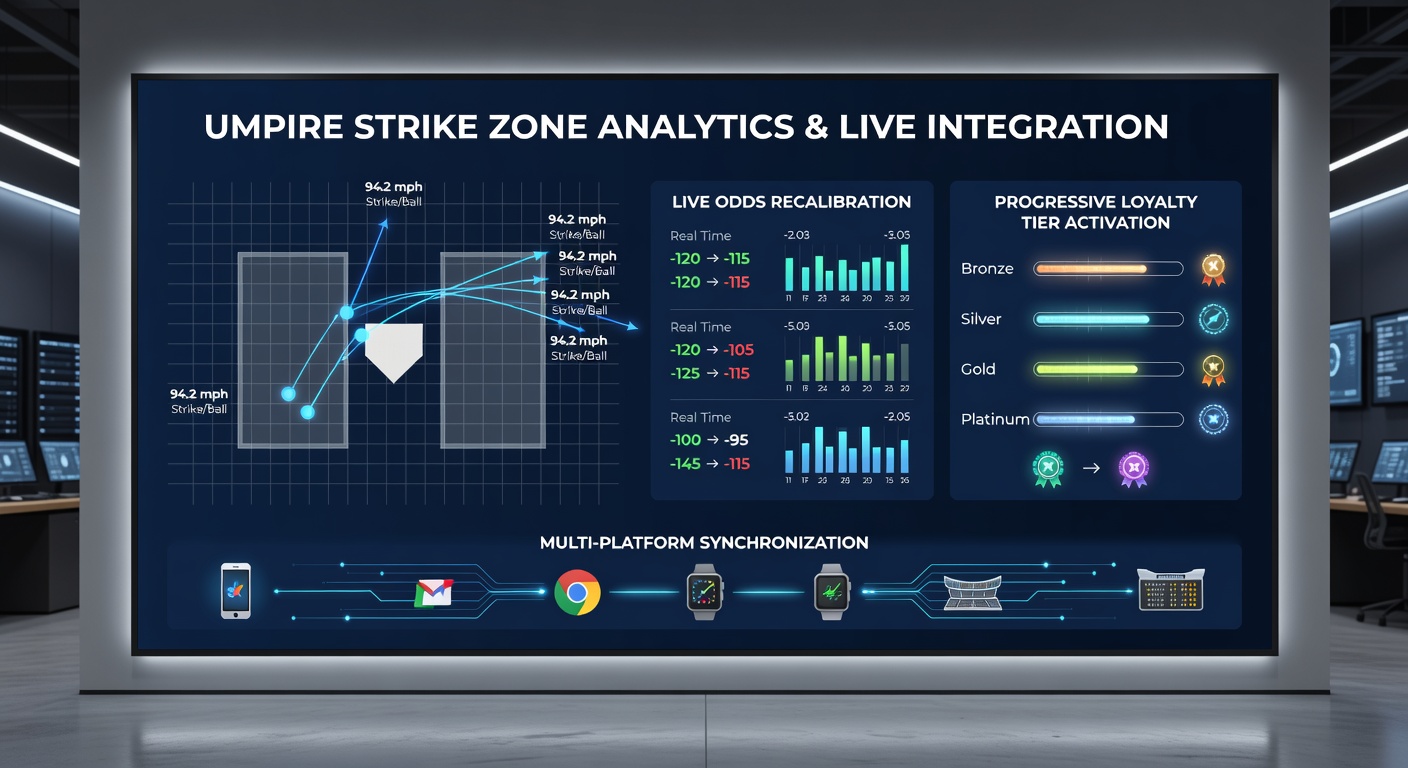 Analyse von Schiedsrichter-Schlagzonenmustern im Baseball mit Live-Datenintegration
