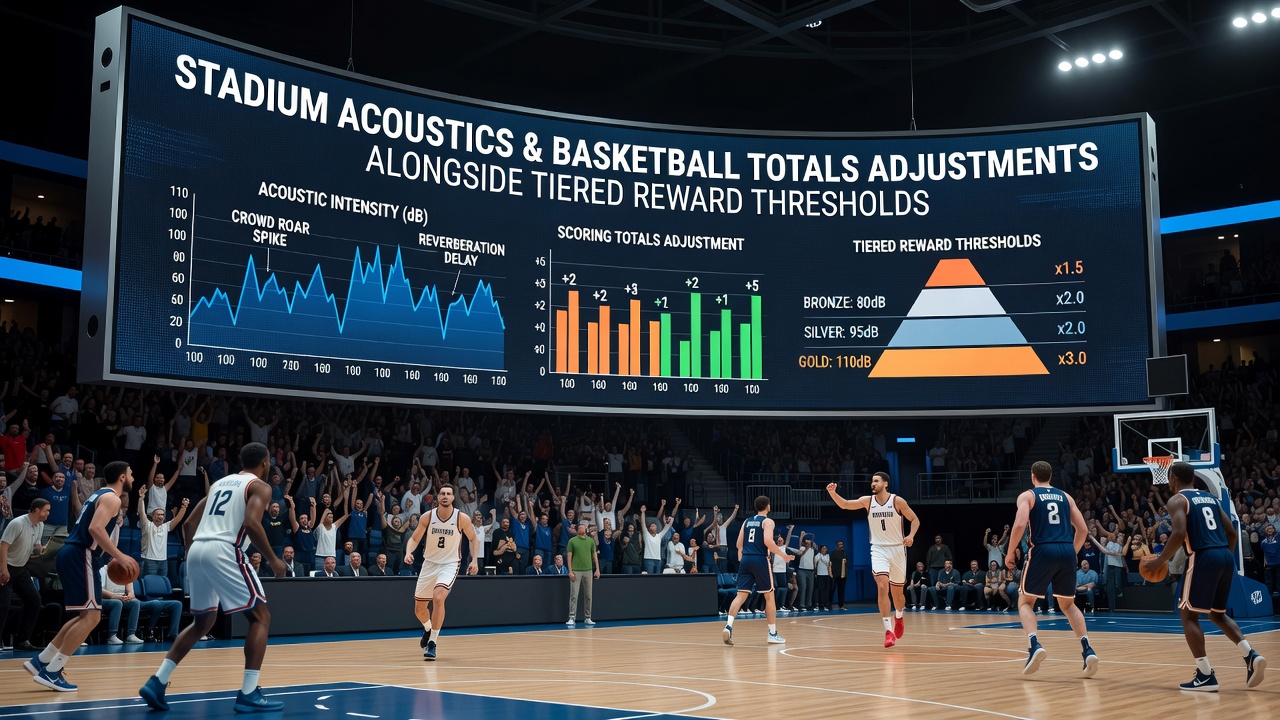 Live-Datenströme verbinden Stadiongeräusche mit Basketball-Wettlinien und Bonuslevels