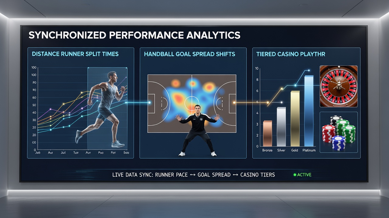 Analyse-Dashboard mit synchronisierten Sport- und Casino-Datenströmen